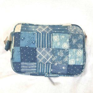 Polo Ralph Lauren Makeup Bag Cosmetic Pouch Travel Blue White NEW With Tag